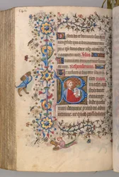 Hours of Charles the Noble, King of Navarre: fol. 267v, Text