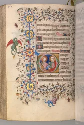 Hours of Charles the Noble, King of Navarre, fol. 269v, SS. Simon and Judas