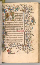 Hours of Charles the Noble, King of Navarre, fol. 283r, St. Lazarus, c. 1405