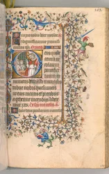Hours of Charles the Noble, King of Navarre, fol. 2865r, St. Nicholas