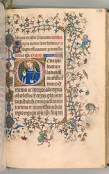 Hours of Charles the Noble, King of Navarre 1361-1425, fol. 291v, St. Louis