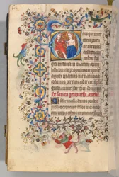 Hours of Charles the Noble, King of Navarre 1361-1425, fol. 300v, St. Agatha