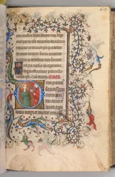 Hours of Charles the Noble, King of Navarre 1361-1425, fol. 303r, St. Apollonia
