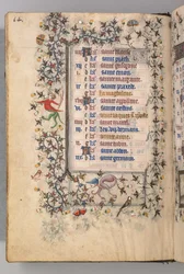 Hours of Charles the Noble, King of Navarre 1361-1425: fol. 7v, July
