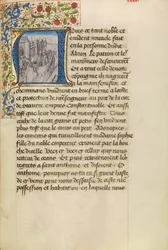 Initial A: Arrival of Ships in Constantinople