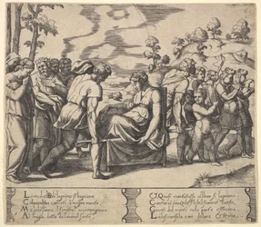Plate 5: Psyche Carried on a Litter, from the 