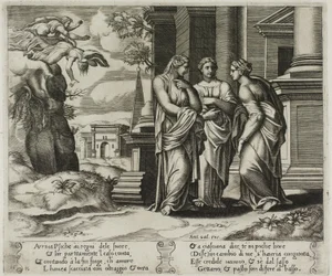 Psyche Telling Her Misfortune to Her Sisters