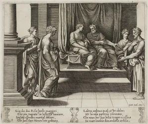The Two Sisters of Psyche are Married to Kings; Psyche is Presented to a King