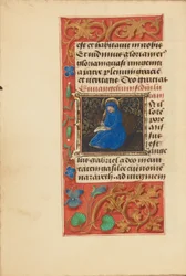 Initial I: Saint Luke