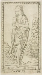 Calliope, Plate Eleven from Apollo and the Muses