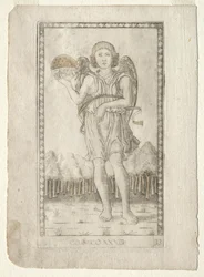 Genius of the World (from the Tarocchi, series B: Cosmic Principles & Virtues, #33)
