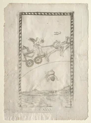 Sun from the Tarocchi, series A: Firmaments of the Universe, #44, before 1467