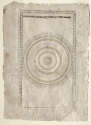 The Empyrean Sphere from the Tarocchi, series A..., before 1467