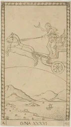 The Moon, plate 41 from Planets and Spheres