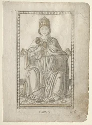 The Pope from the Tarocchi, Series E: Conditions of Man, #10