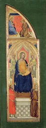 The Virgin and Child Enthroned