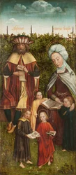The Family of Saint Anne Triptych, right panel