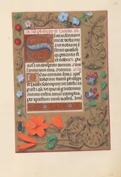 Hours of Queen Isabella the Catholic, Queen of Spain: Fol. 176r, c. 1500