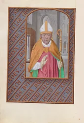 Hours of Queen Isabella the Catholic, Queen of Spain: St. Nicholas