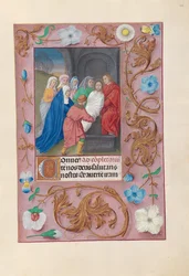 Hours of Queen Isabella the Catholic, Queen of Spain: Fol. 77r, Entombment, c. 1500