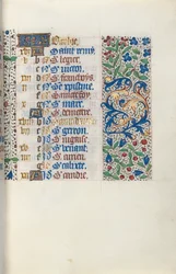 Book of Hours Use of Rouen: fol. 10r