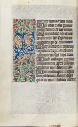 Book of Hours Use of Rouen: fol. 110v, c. 1470