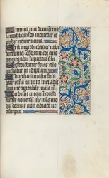 Book of Hours Use of Rouen: fol. 128r, c. 1470