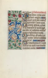 Book of Hours Use of Rouen: fol. 137v, c. 1470