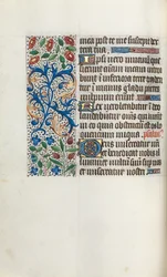 Book of Hours Use of Rouen: fol. 40v, c. 1470