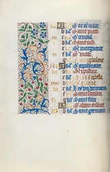 Book of Hours Use of Rouen: fol. 7v