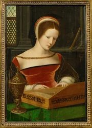 Lady at the Clavichord (The Ointment Pot is an Attribute of Saint Mary Magdalen)
