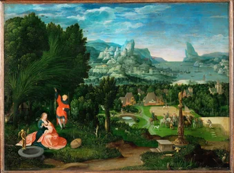 Landscape with Rest During the Flight to Egypt