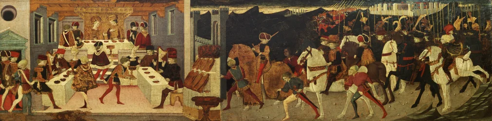 The Story of Alatiel, on Horseback and at a Banquet