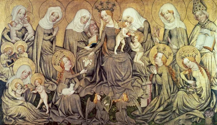 Centre panel of the Ortenberg Altarpiece