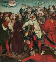 The Martyrdom of Saint Oswald at the Battle of Maserfield