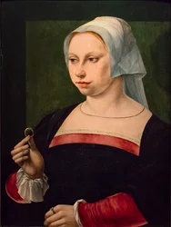 Portrait of a Young Woman with a Ring