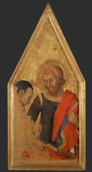 Saint Martin of Tours Divides His Coat
