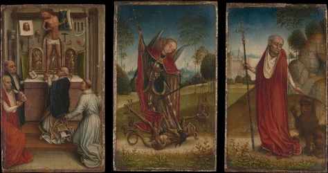 Saint Michael, The Mass of Saint Gregory, Saint Jerome