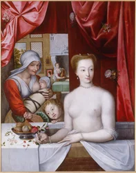 Gabrielle d’Estrées in the Bath