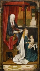 Madonna Teaching the Infant Christ Reading, 1480
