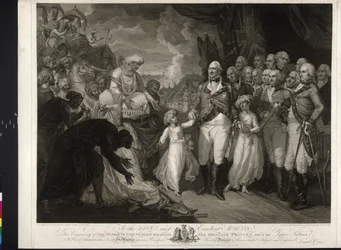 Marquis Cornwallis with the Two Indian Princes