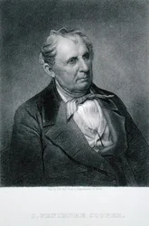 James Fenimore Cooper (1789-1851), engraved by Henry Bryan Hall after a daguerreotype