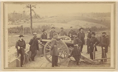 General Sherman and Staff Before Atlanta, July 19, 1864