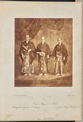 Group Portrait of the Chief Envoys of the First Japanese Embassy to the United States, Washington, D.C.