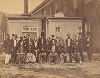 Japanese Embassy, Navy Yard, Washington, DC, 1860