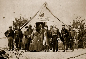 The Post Office, Headquarters of the Army of the Potomac, 1861-65