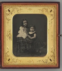 Untitled Portrait of Two Girls, 1861