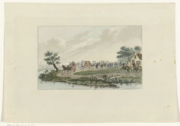 Arrest of the Princess at Goejanverwellesluis, 1787