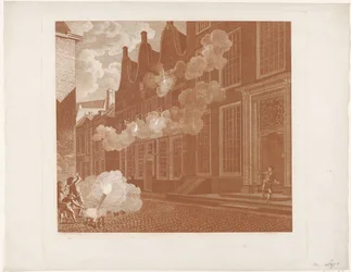 Bombardment of the House of Lucas van Steveninck, 1787