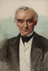 Portrait of the writer Prosper Mérimée 1803-1870, 1869